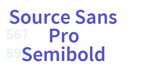 Source Sans Pro Semibold-font-download