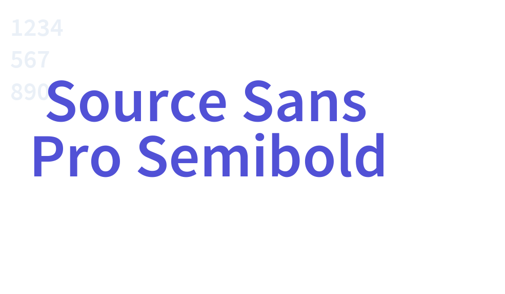 Source Sans Pro Semibold-font-download