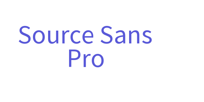 Source Sans Pro Font Download