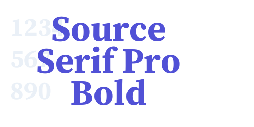 Source Serif Pro Bold-font-download