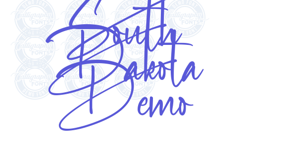 South Dakota Demo font free