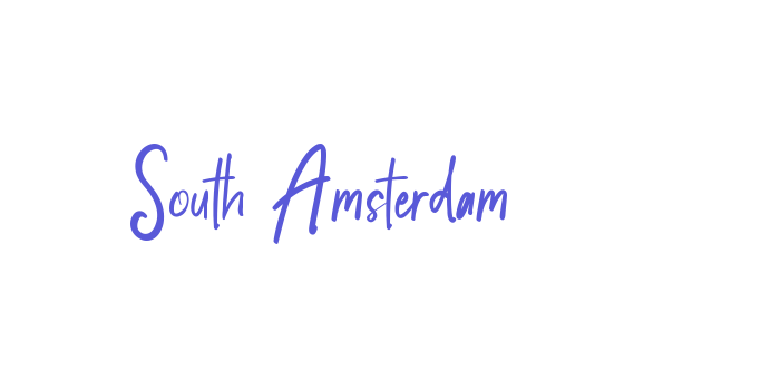 South Amsterdam Font Download