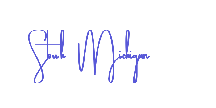 South Michigan Font Download