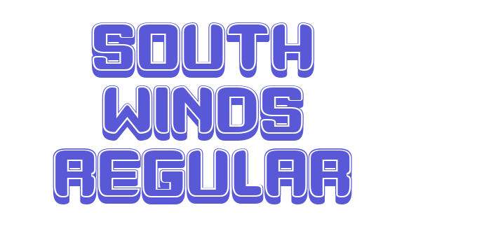 South Winds Regular Font