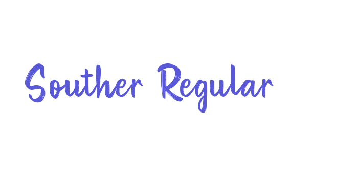 Souther Regular Font Download