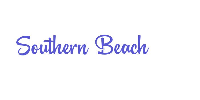 Southern Beach Font