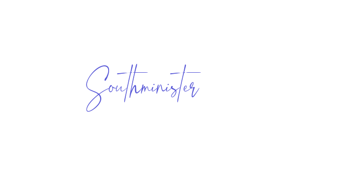 Southminister Font Download