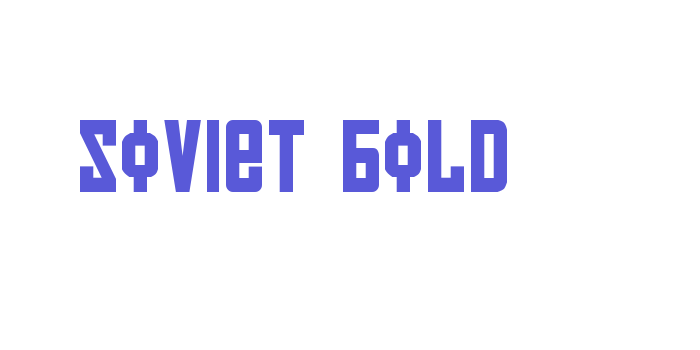 Soviet Bold Font