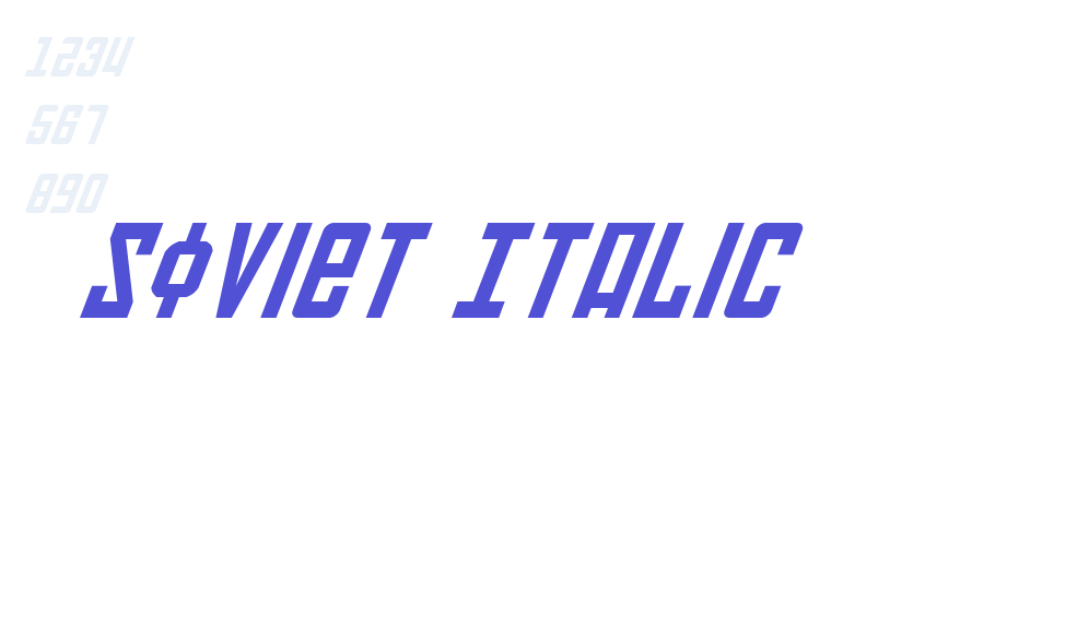 Soviet Italic-font-download