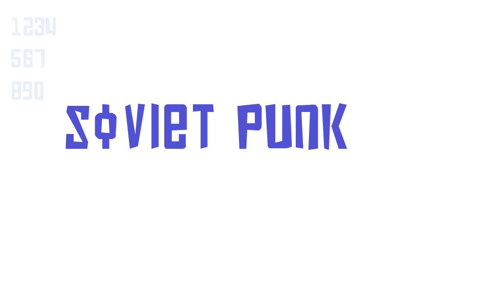 Soviet Punk-font-download