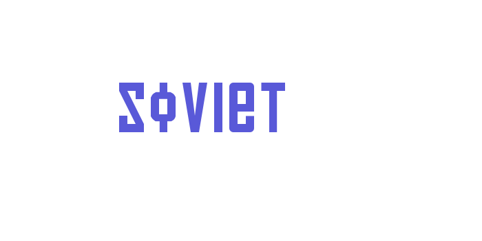 Soviet Font