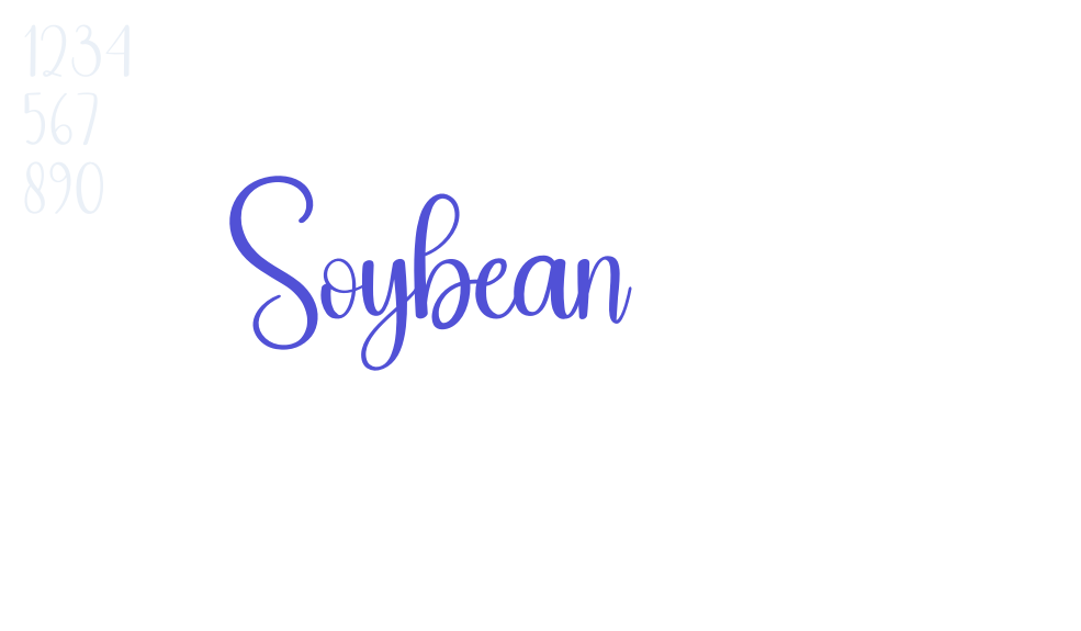 Soybean-font-download