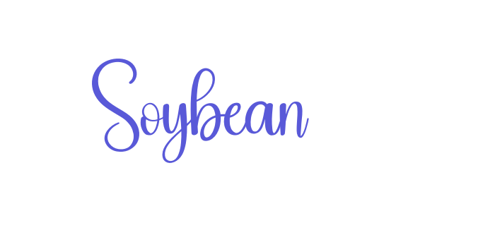 Soybean Font