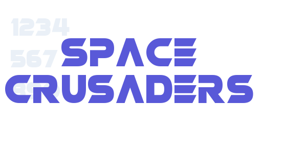 Space Crusaders font free