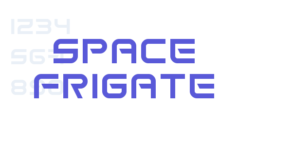 Space Frigate font free