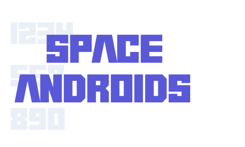 Space Androids Font