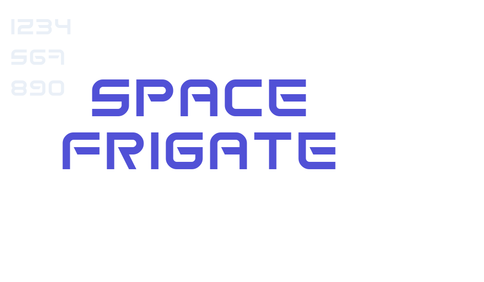 Space Frigate-font-download