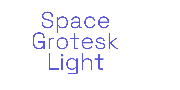 Space Grotesk Light Font Download