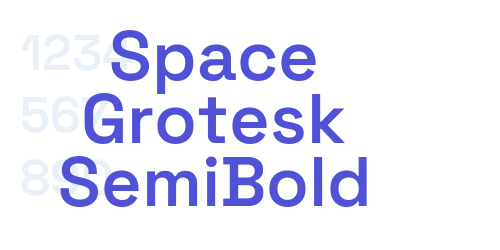 Space Grotesk SemiBold-font-download
