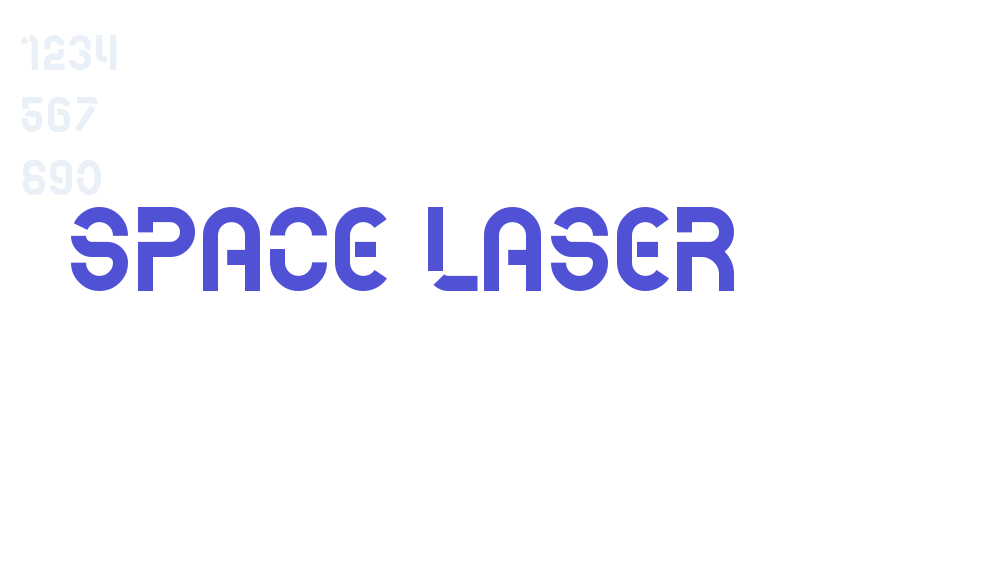 Space Laser-font-download