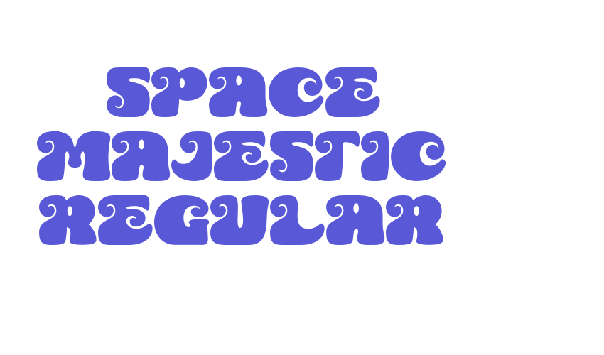 Space Majestic Regular Font Download