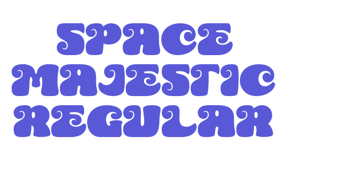 Space Majestic Regular Font Download