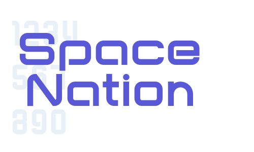 Space Nation Font Download