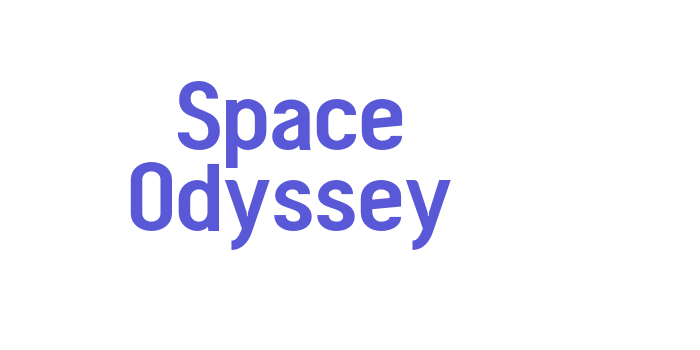 Space Odyssey Font Download