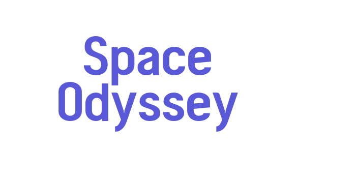 Space Odyssey Font