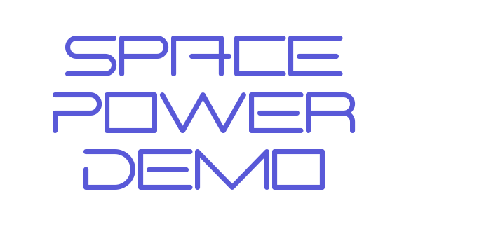 Space Power Demo Font Download