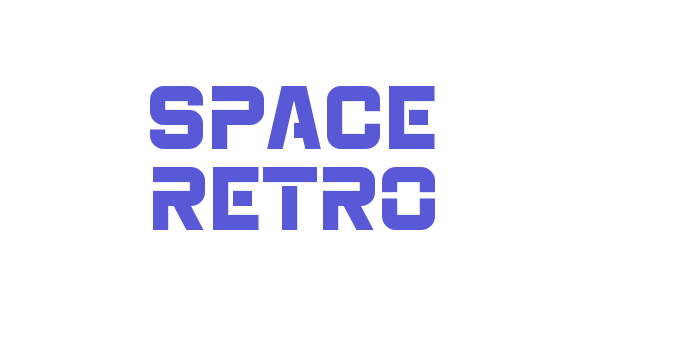 Space Retro Font Download