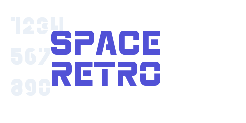 Space Retro-font-download