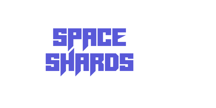 Space Shards Font Download