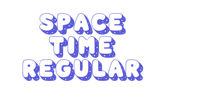 Space Time Regular Font Download