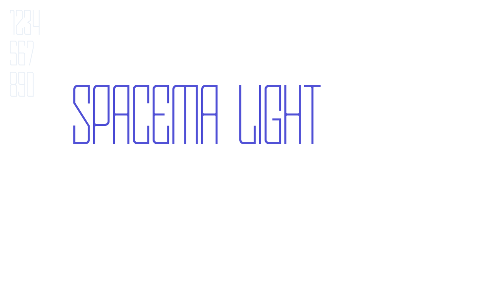 Spacema Light-font-download