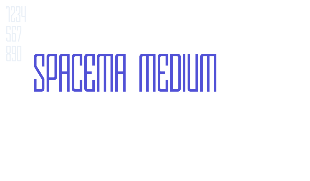 Spacema Medium-font-download