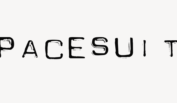 Spacesuit Font