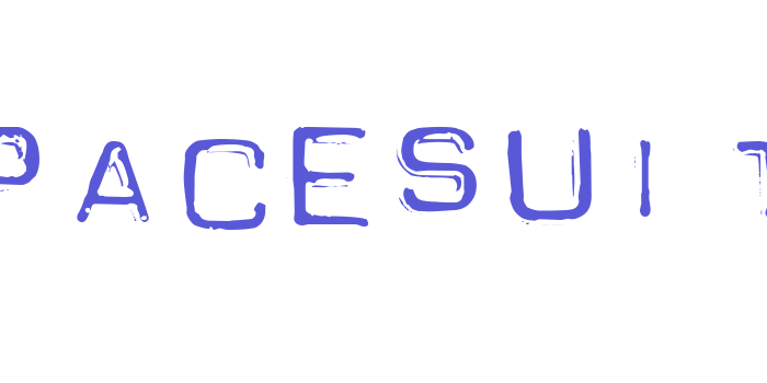 Spacesuit Font