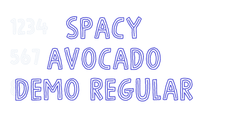 Spacy Avocado DEMO Regular