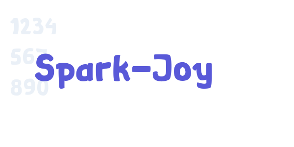 Spark-Joy font free