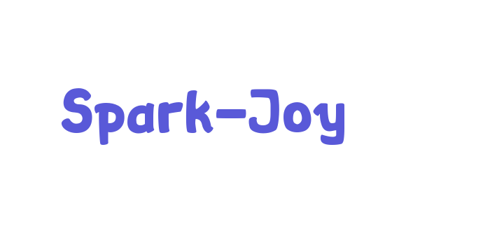 Spark-Joy Font Download