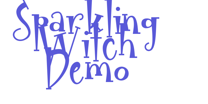 Sparkling Witch Demo Font Download