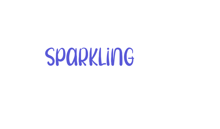 Sparkling Font