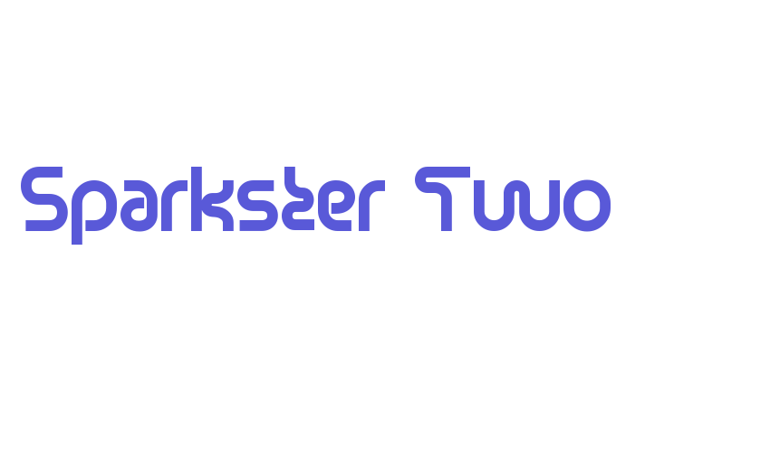 Sparkster Two Font Download