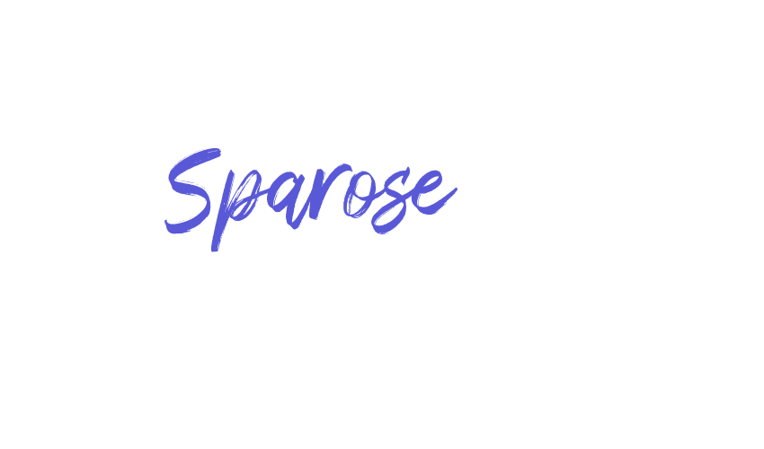 Sparose Font