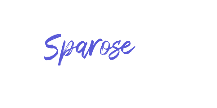 Sparose Font Download