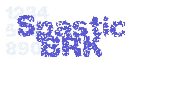 Spastic BRK font