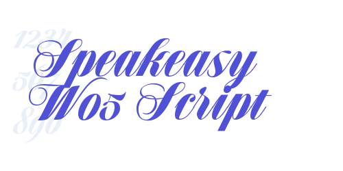 Speakeasy W05 Script-font-download