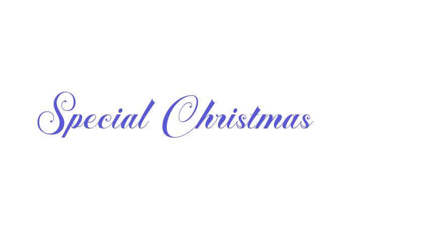 Special Christmas Font