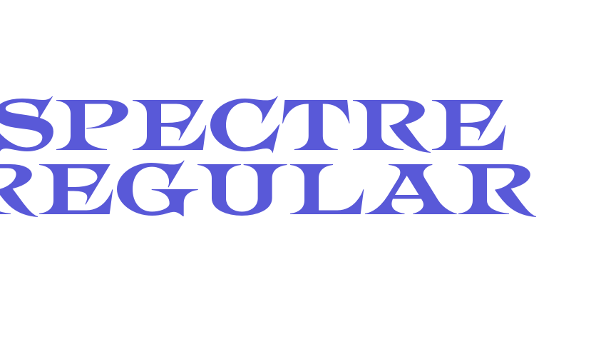 Spectre Regular Font Download